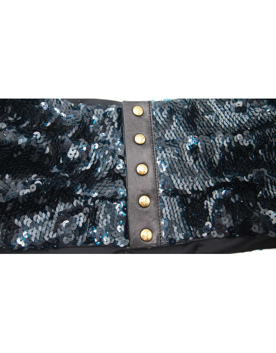 Louis Vuitton Cintura Paillettes Blu