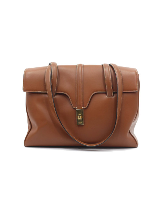 Celine Shopping Pelle Marrone