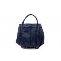 Tod's Shopping Pelle Blu