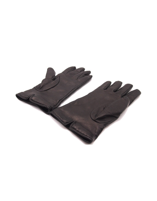 Gucci Guanti Horsebit Pelle Nera