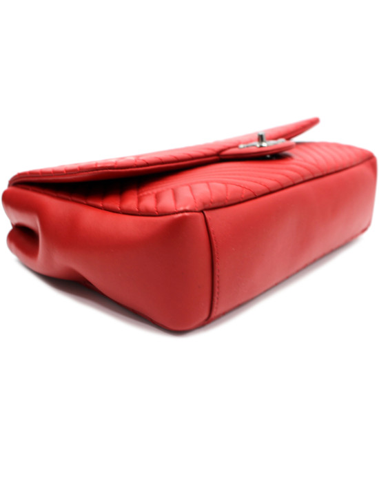 Chanel Chevron Pelle Rossa