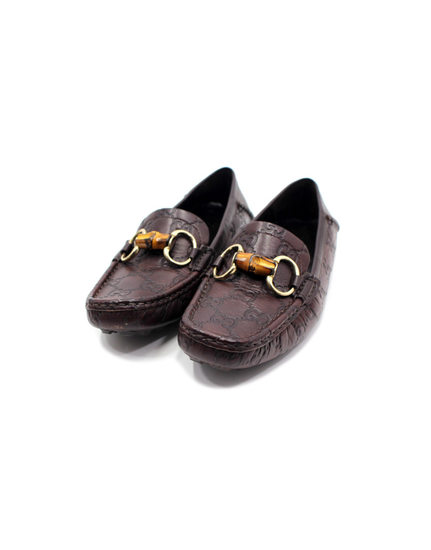 Gucci Mocassino Pelle Marrone