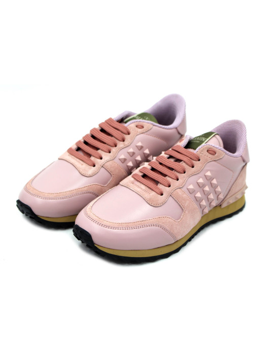 Valentino Sneaker Pelle Rosa