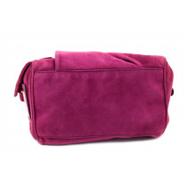 Valentino Bauletto Suede Bordeaux