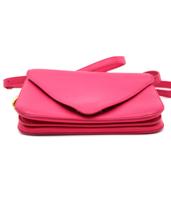 Bottega Veneta Tracolla Pelle Fucsia