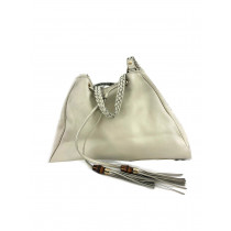 Gucci Bamboo Pelle Bianca