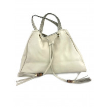 Gucci Bamboo Pelle Bianca