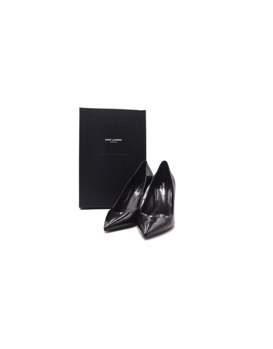 Saint Laurent Decollete Vernis Nera