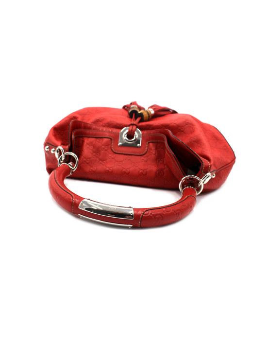 Gucci Indy Hobo Pelle Rossa