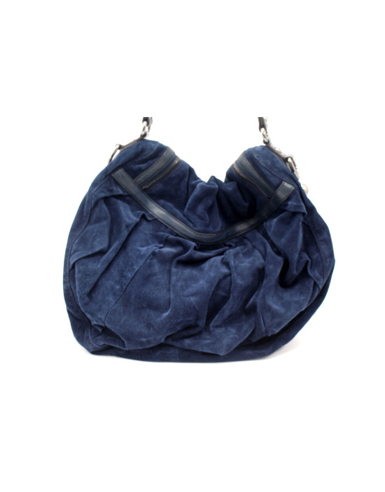 Gucci Shopping Velluto Blu