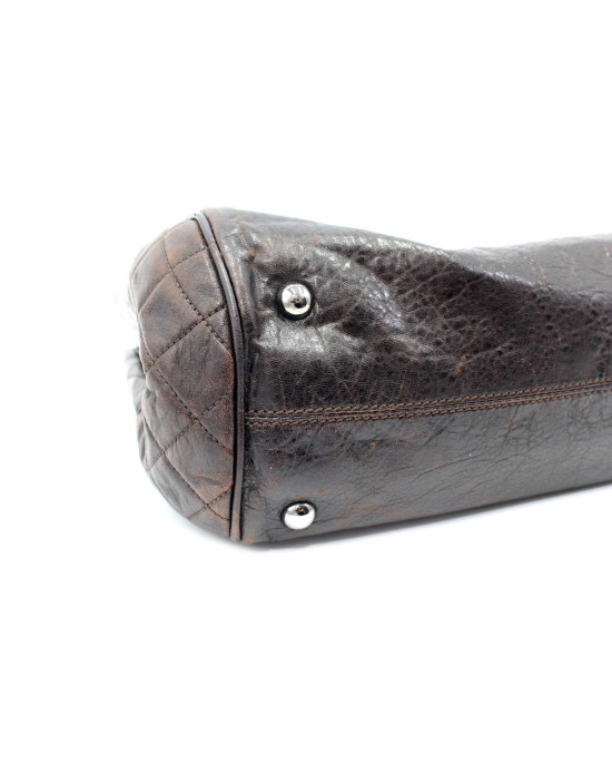 Chanel Shopping Pelle Marrone