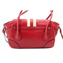 Prada Shopping Pelle Rossa