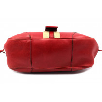 Prada Shopping Pelle Rossa