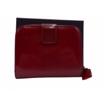 Prada Portafoglio Vernice Burgundy