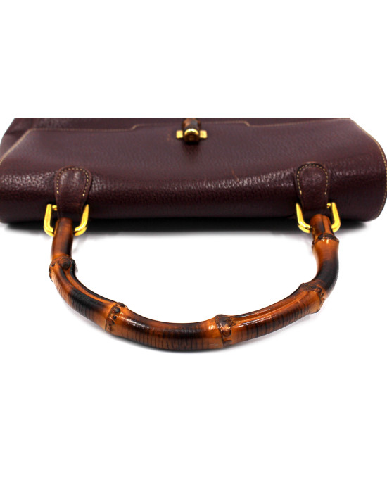 Gucci Bamboo Pelle Viola