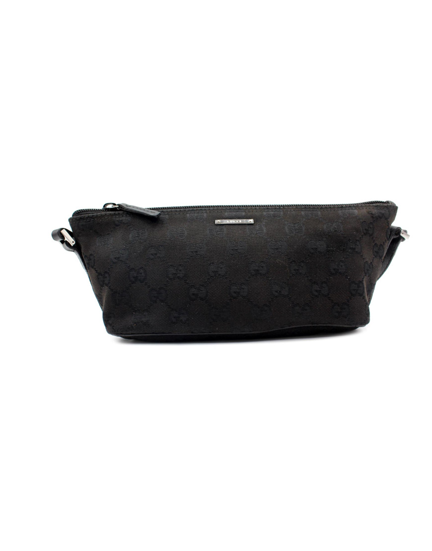 Gucci Pochette Tela Nera