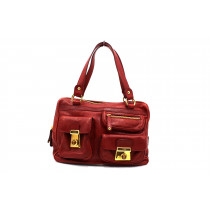 Tod's Shopping Pelle Rossa