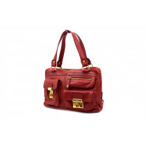 Tod's Shopping Pelle Rossa