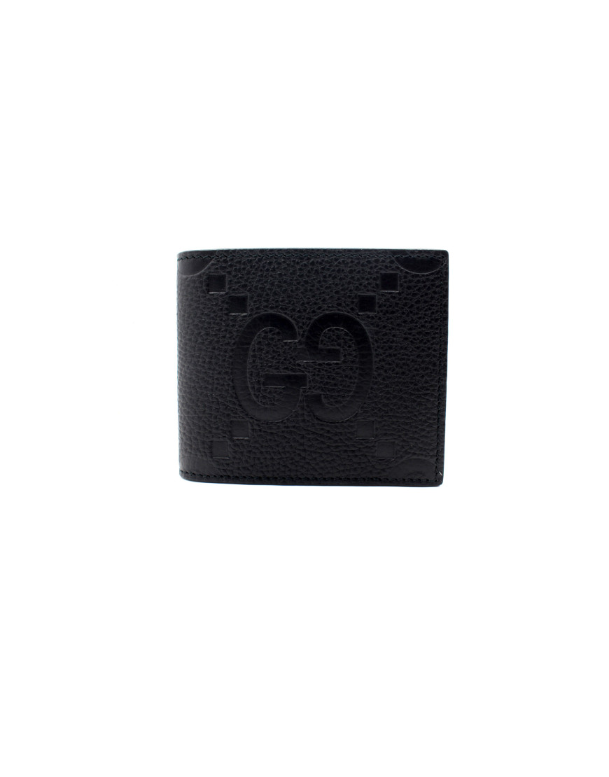 Gucci Portafoglio Jumbo Pelle Nera