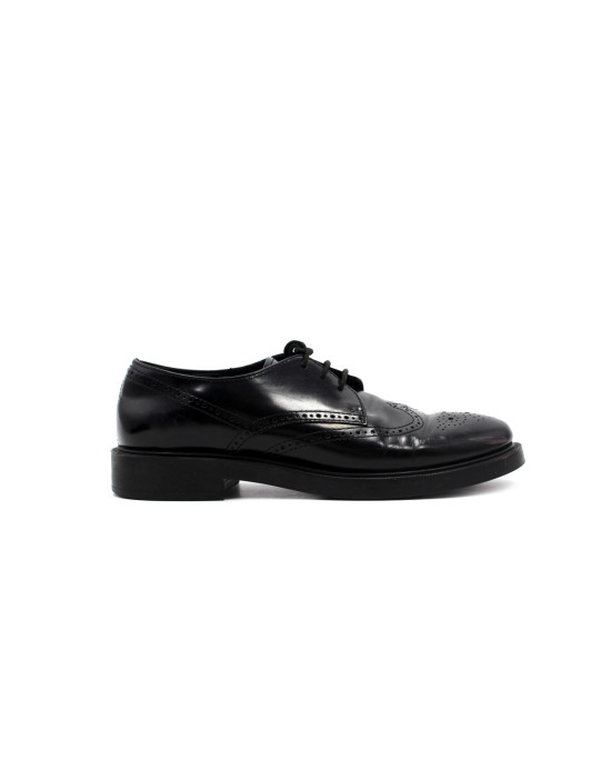 Tod's Scarpe Inglesina Pelle Nera
