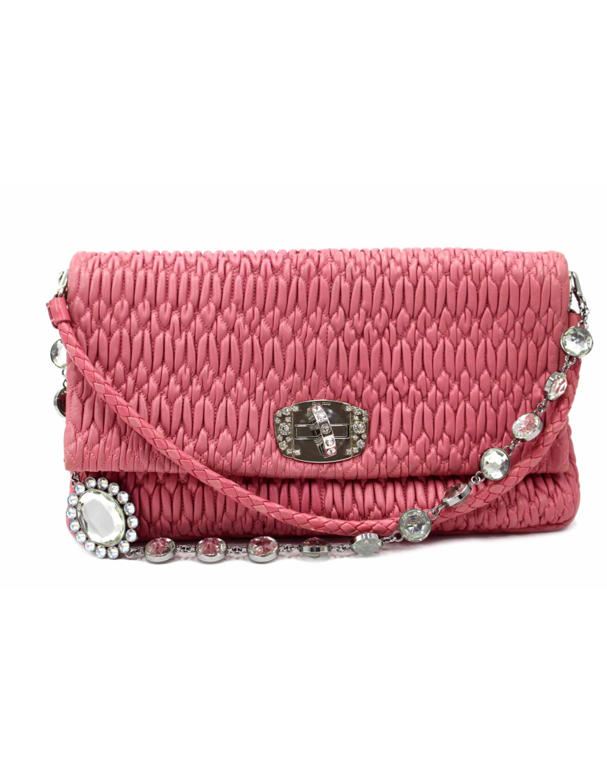 Miu Miu Shopping Pelle Rosa