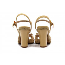 Prada Sandalo Pelle Beige