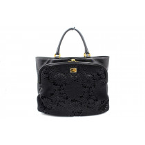 Dolce & Gabbana Double Shopper Pelle Nera