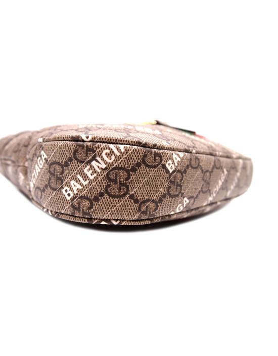 Gucci Per Balenciaga Jackie Tela Beige