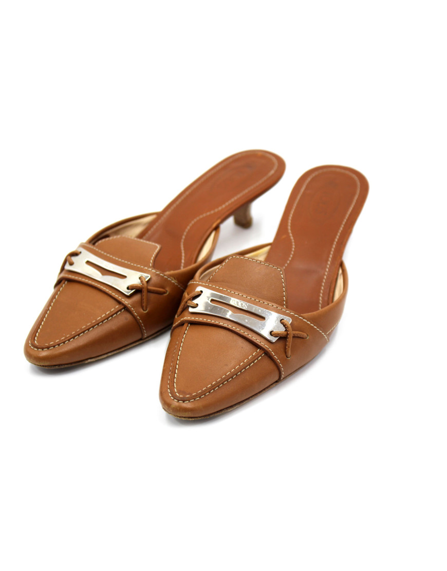 Tod's Sandalo Pelle Marrone