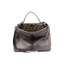 Fendi Peekaboo Pelle Tortora