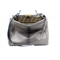 Fendi Peekaboo Pelle Tortora