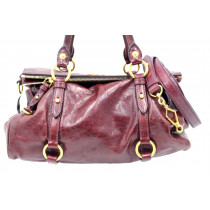 Miu Miu Bow Bag Pelle Vinaccia