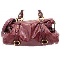 Miu Miu Bow Bag Pelle Vinaccia