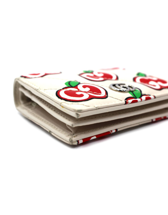 Gucci Portafoglio Pelle Panna