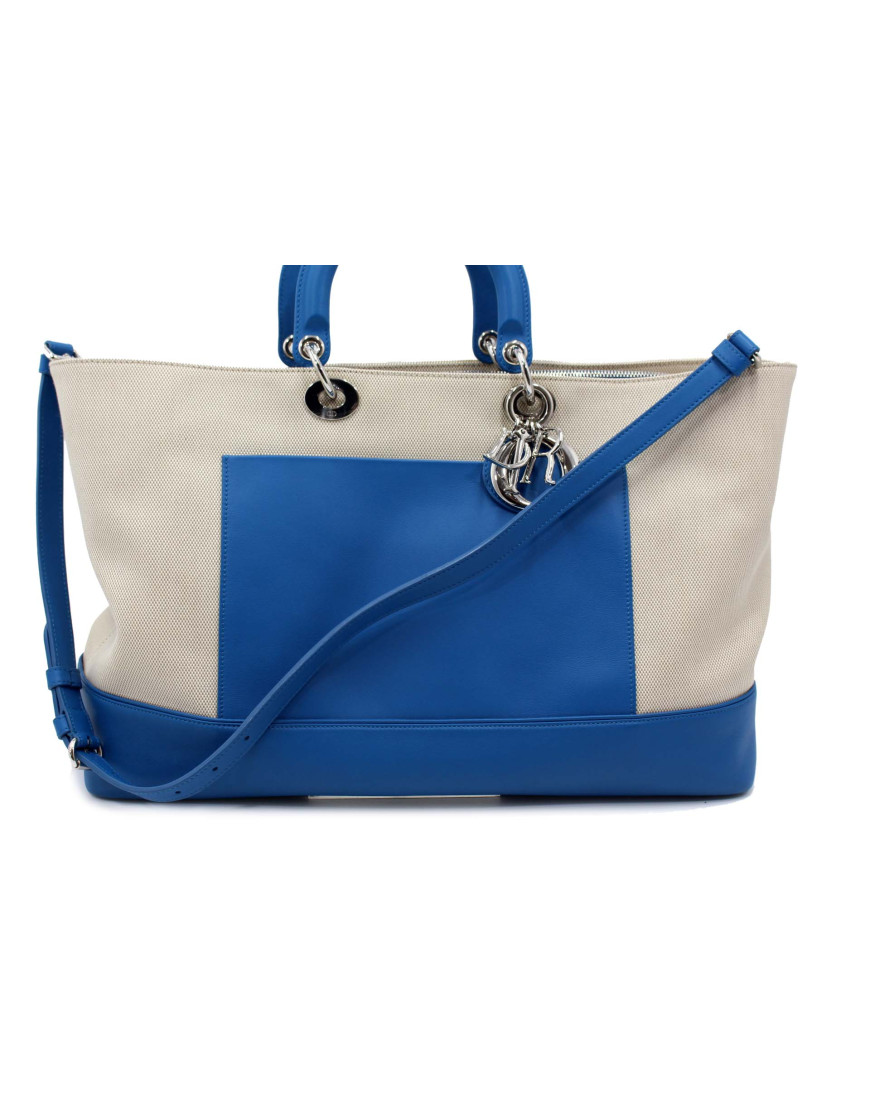 Dior Diorissimo Pelle Bianca e Blu