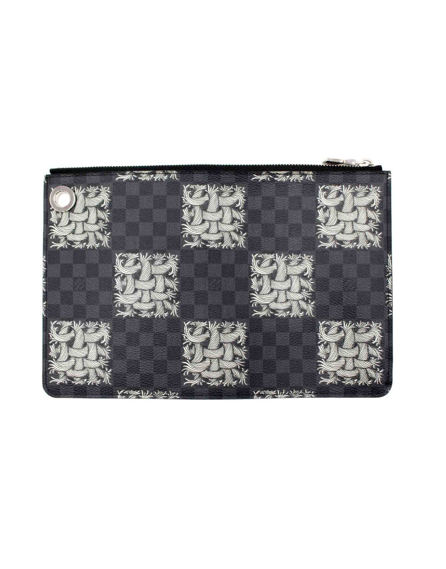 Louis Vuitton Rope Pochette Tela Nera