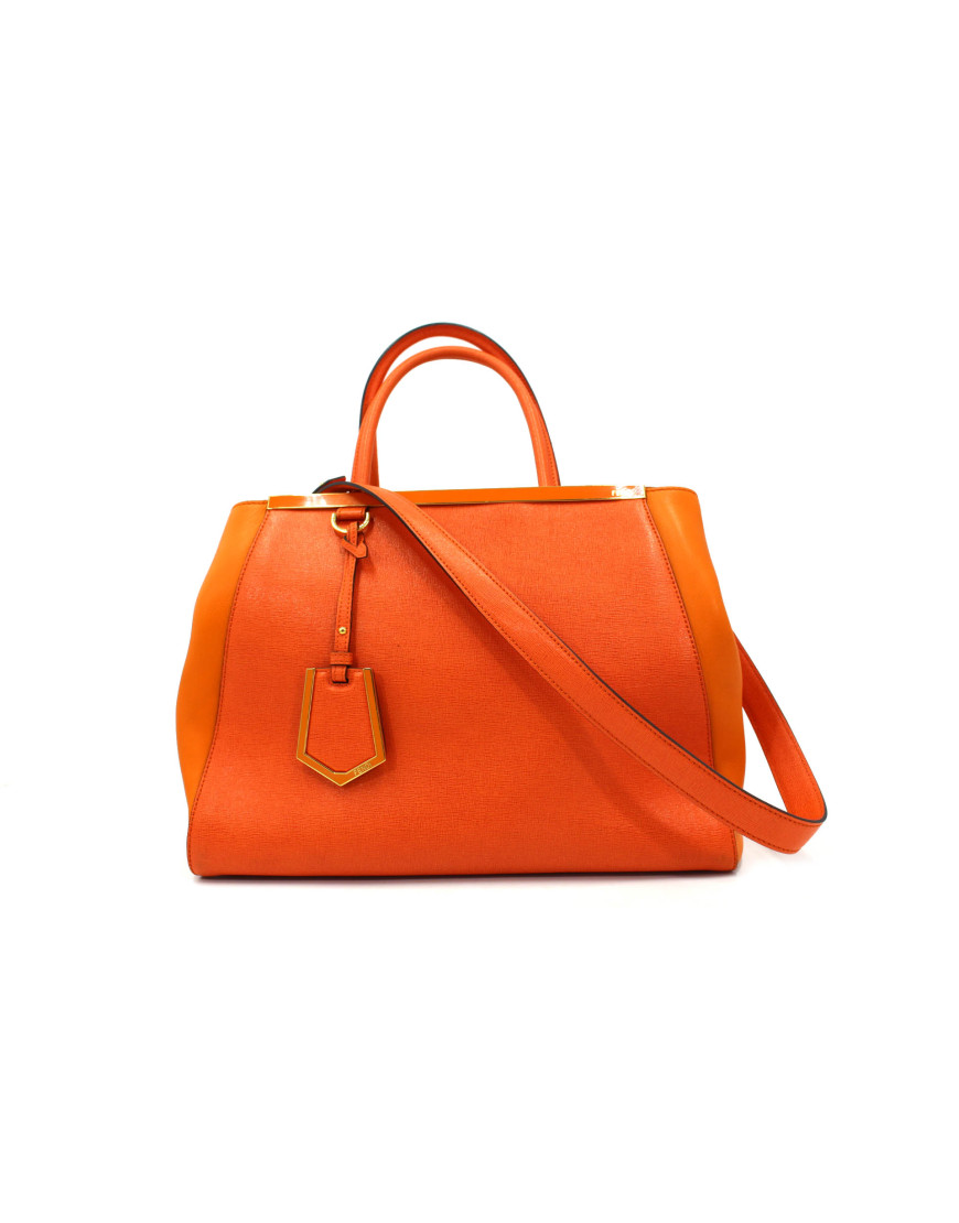 Fendi 2Jour Pelle Arancio