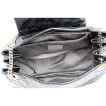 Chanel Cruise Pelle Perforated Grigio Scuro