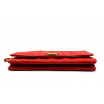 Chanel Boy Wallet Pelle Rossa