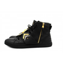 Louis Vuitton Sneakers Boots Pelle Nera