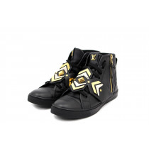 Louis Vuitton Sneakers Boots Pelle Nera