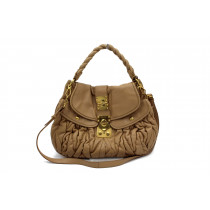 Miu Miu Coffer Pelle Crema