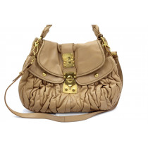 Miu Miu Coffer Pelle Crema