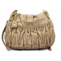 Miu Miu Coffer Pelle Crema