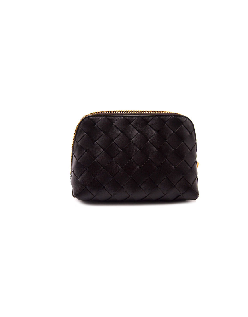 Bottega Veneta Pochette Pelle Marrone