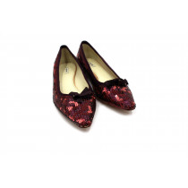 Miu Miu Ballerine Paillettes Bordeaux