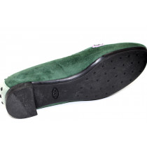 Tod's Mocassini Velluto Verde