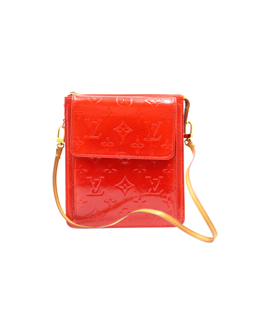 Louis Vuitton Mott Pochette Vernis Rossa