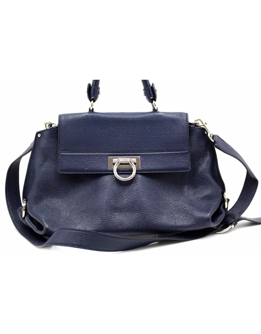 Ferragamo Sofia Pelle Blu