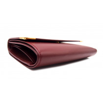 Cartier Portafoglio Pelle Bordeaux